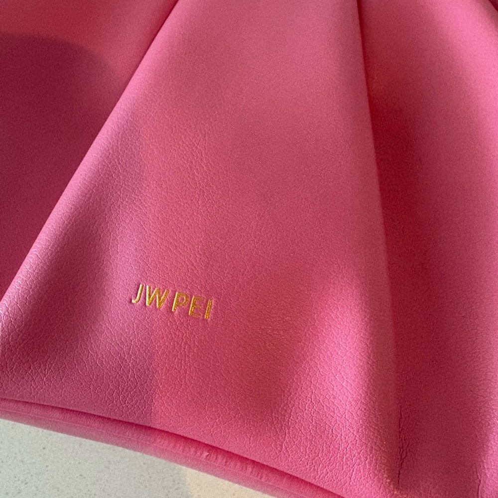 Pink Ruched Hand Bag - Picture 2 of 7